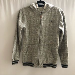 L.O.G.G. Label Of Graded Goods H&M Heathered Gray zip front boys hoodie